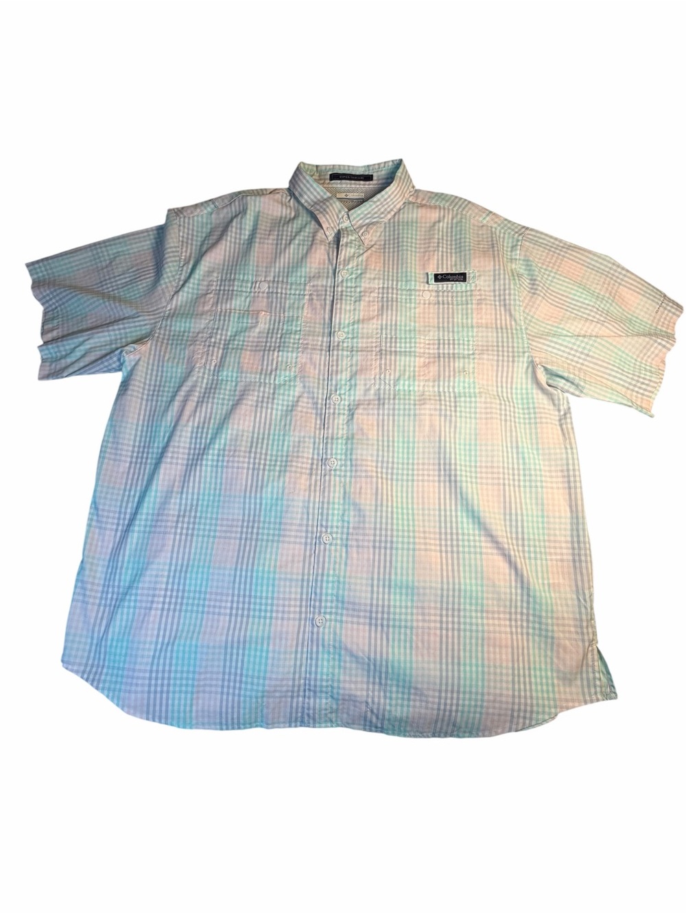 Men’s Columbia Super Tamiami Fishing Shirt Size XXL